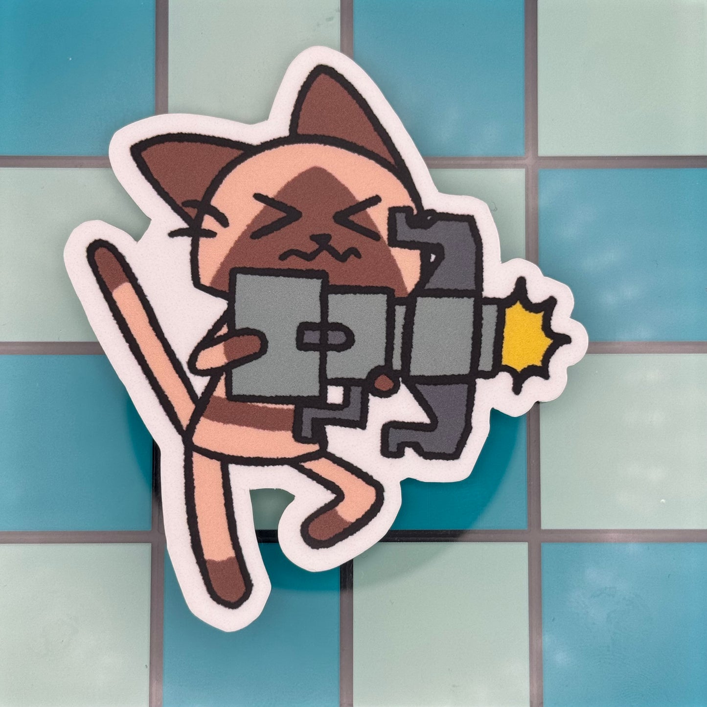 Feline Weapon Stickers