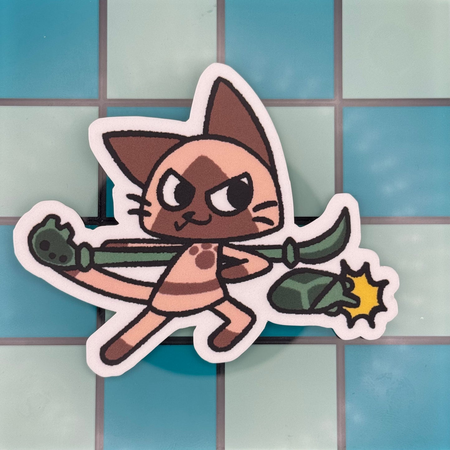 Feline Weapon Stickers