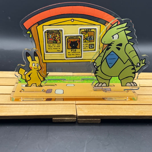 PMD Bulletin Board Acrylic Standee