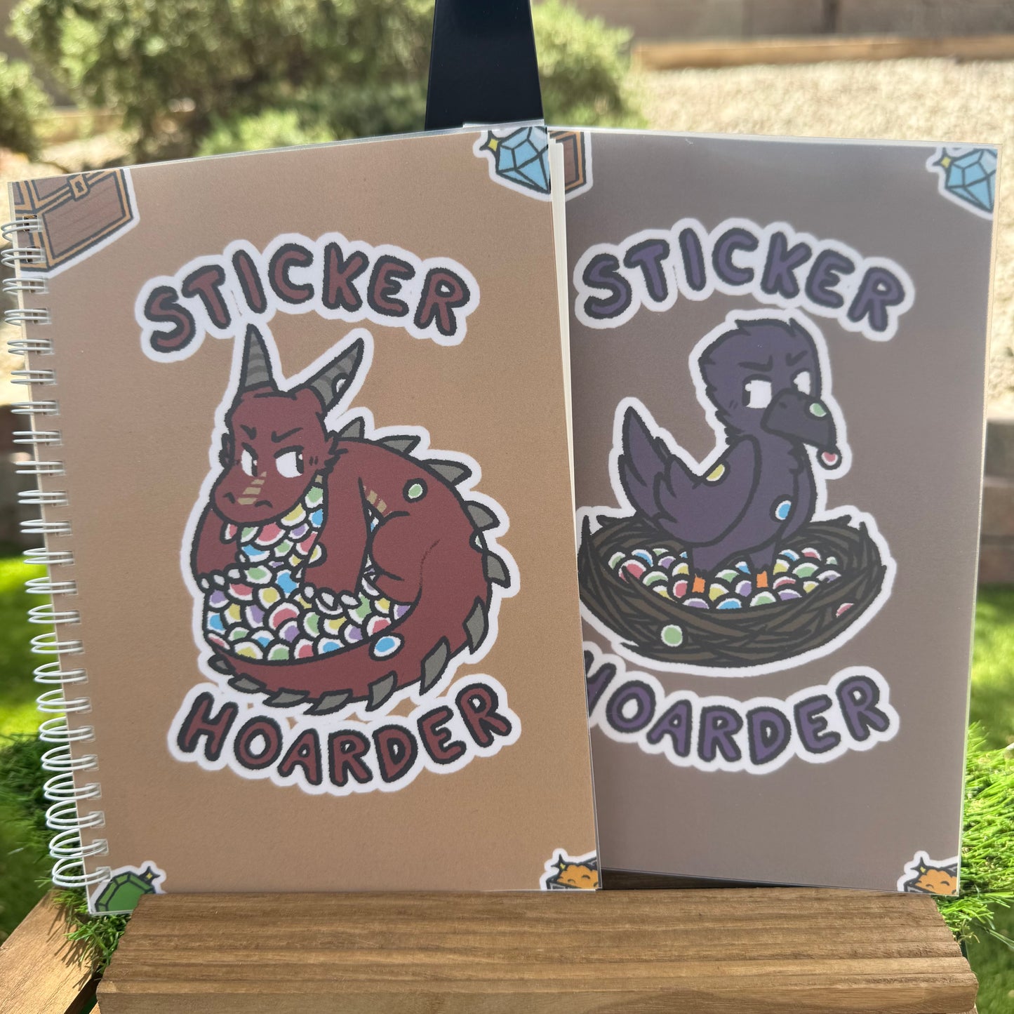 Sticker Hoarder Reusable Sticker Book