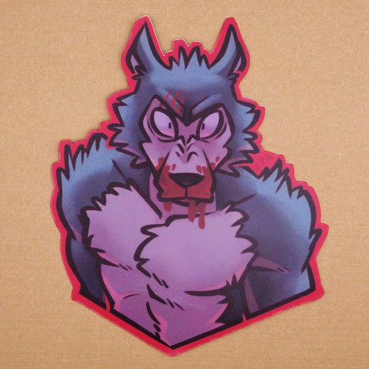 Starred Beasts Vinyl Sticker