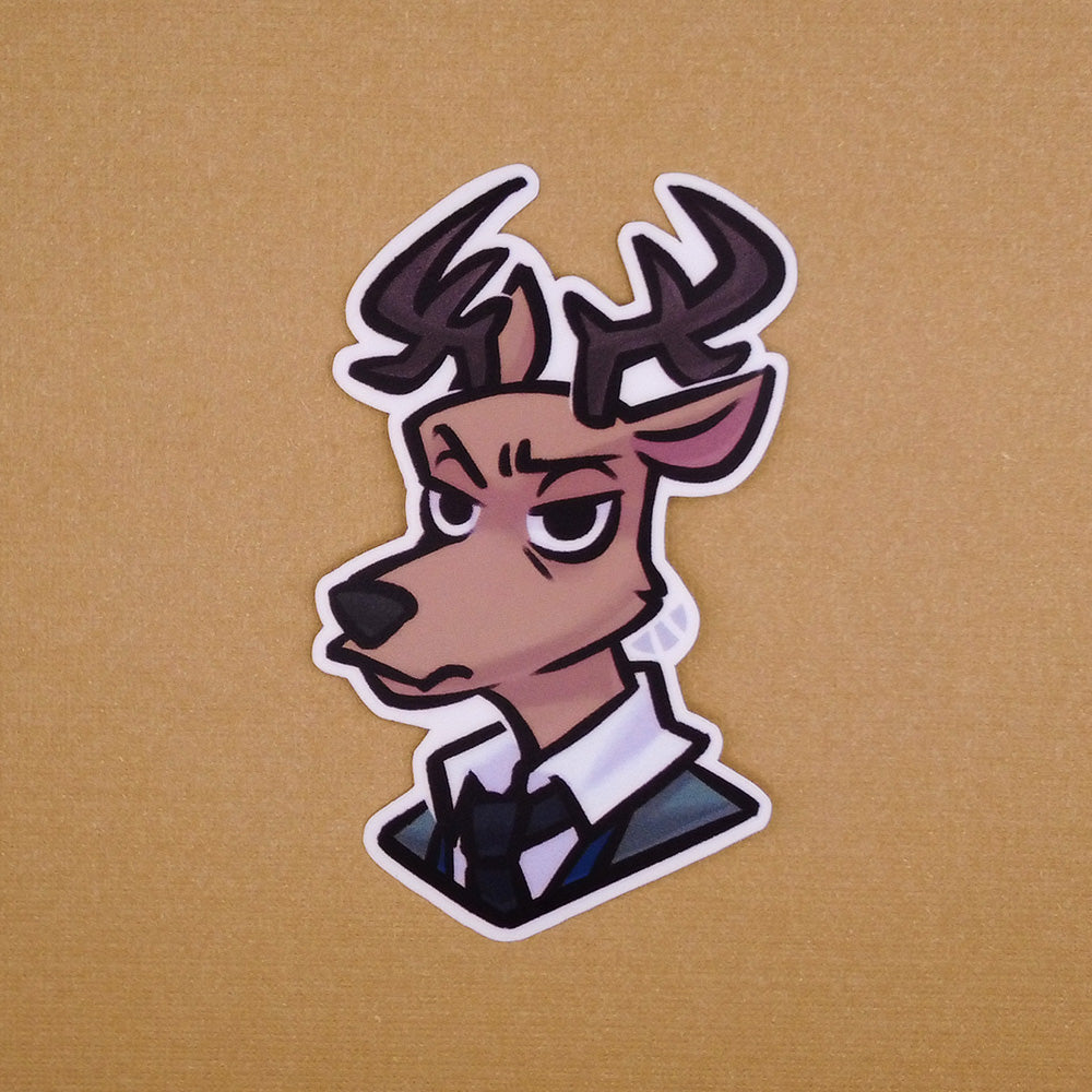 Starred Beasts Vinyl Sticker
