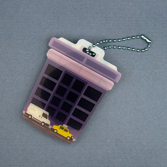 Bui-lding Breakout Slider Keychain
