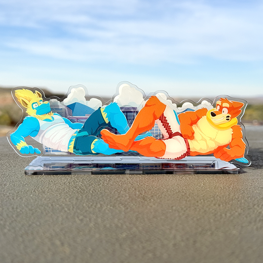 Buizilla and Trick City Set - Mega Game Hijinks Standee