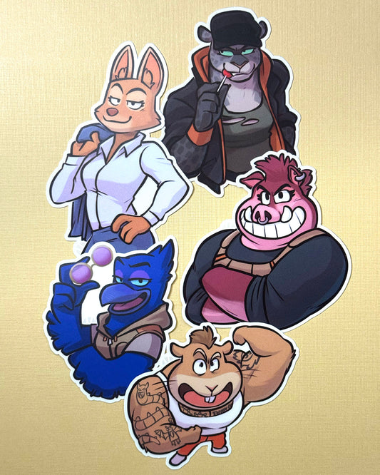 Baddies Vinyl Sticker