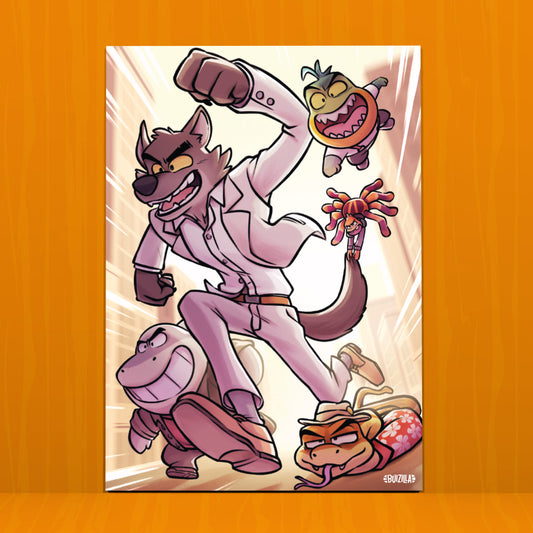 Micro Print - Bad Run