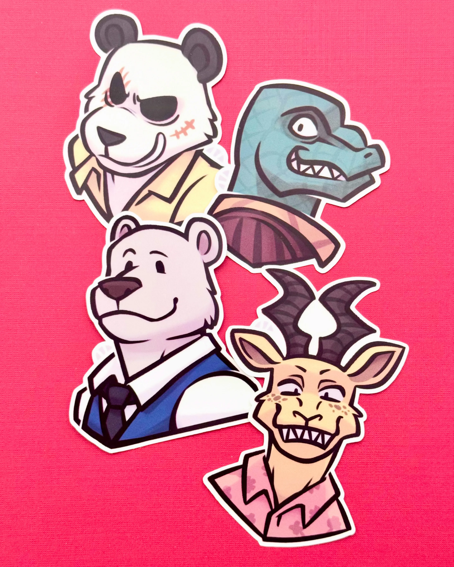 Starred Beasts Season 2 Vinyl Sticker