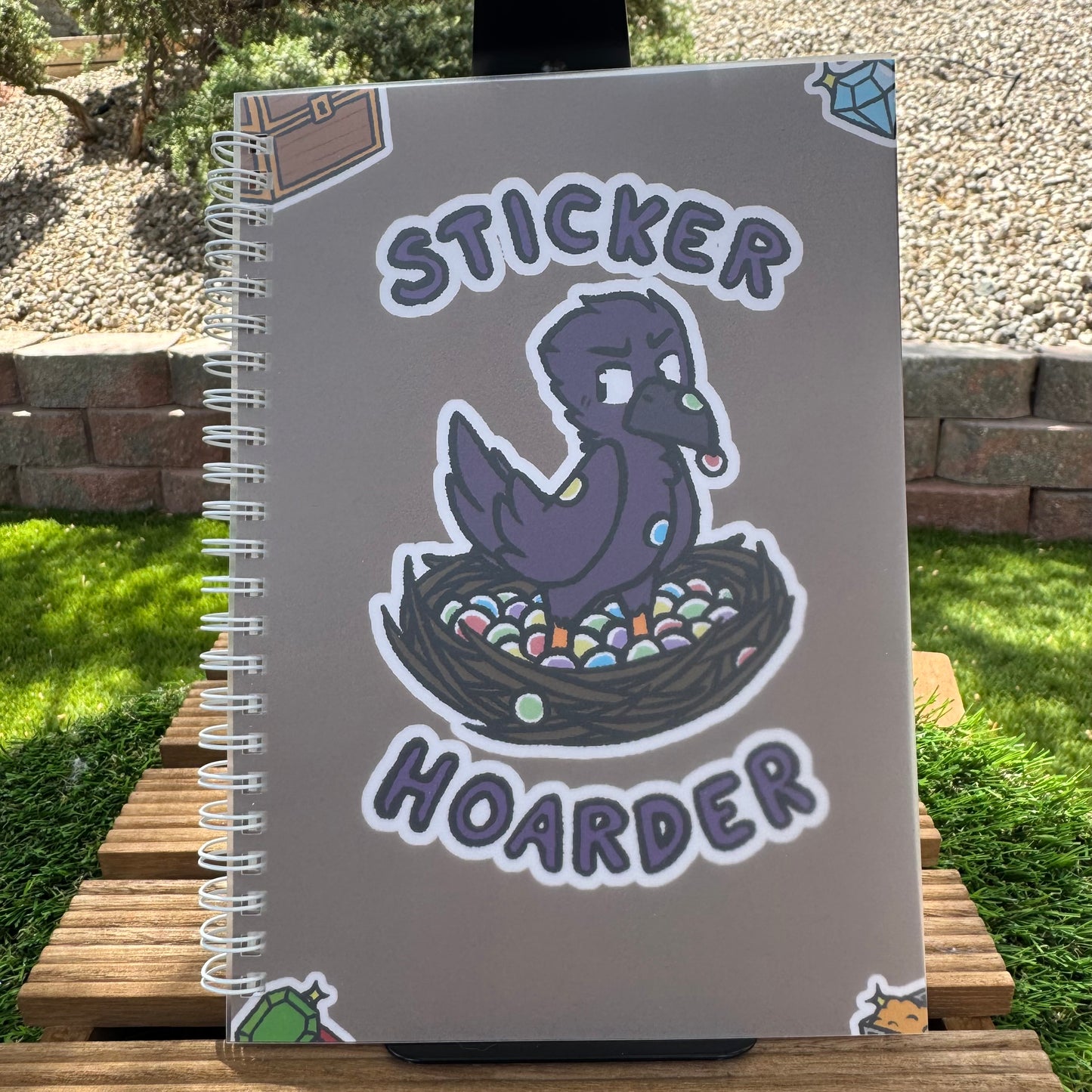 Sticker Hoarder Reusable Sticker Book