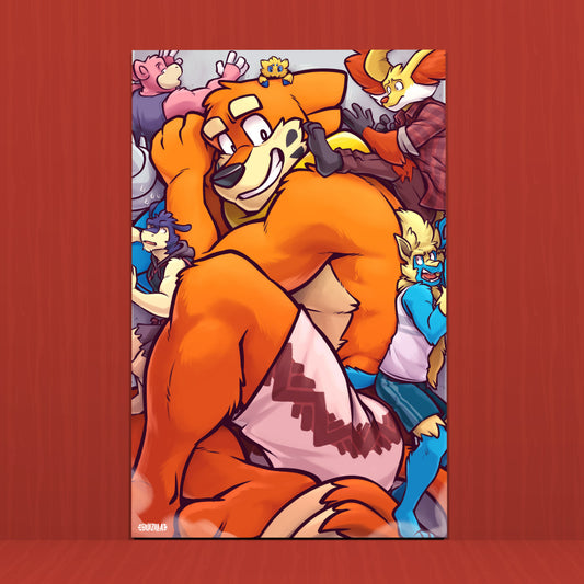 Macro Print - Bui-gger Party