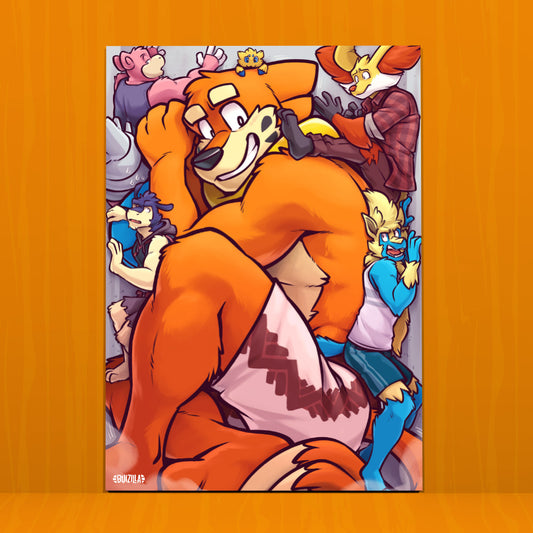 Micro Print - Bui-gger Party