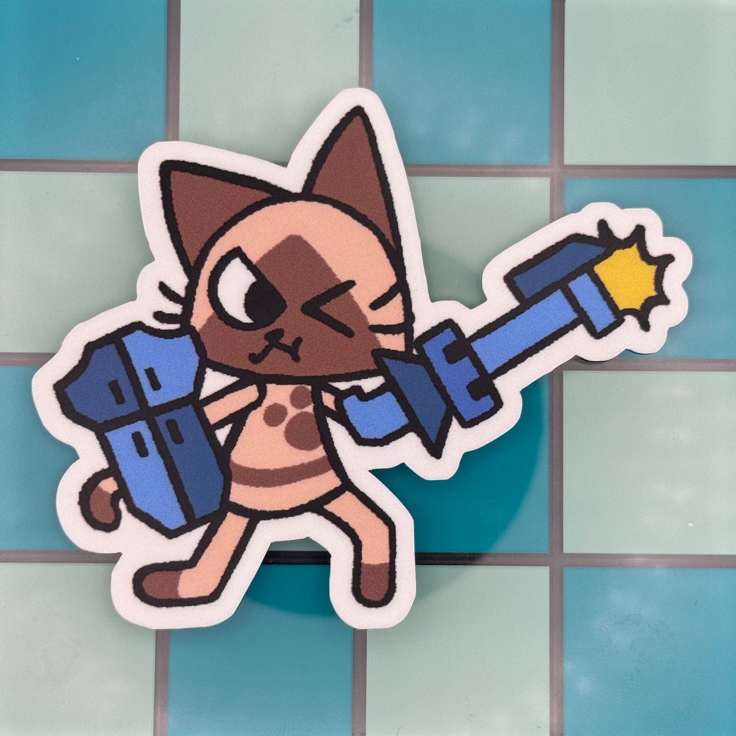 Feline Weapon Stickers