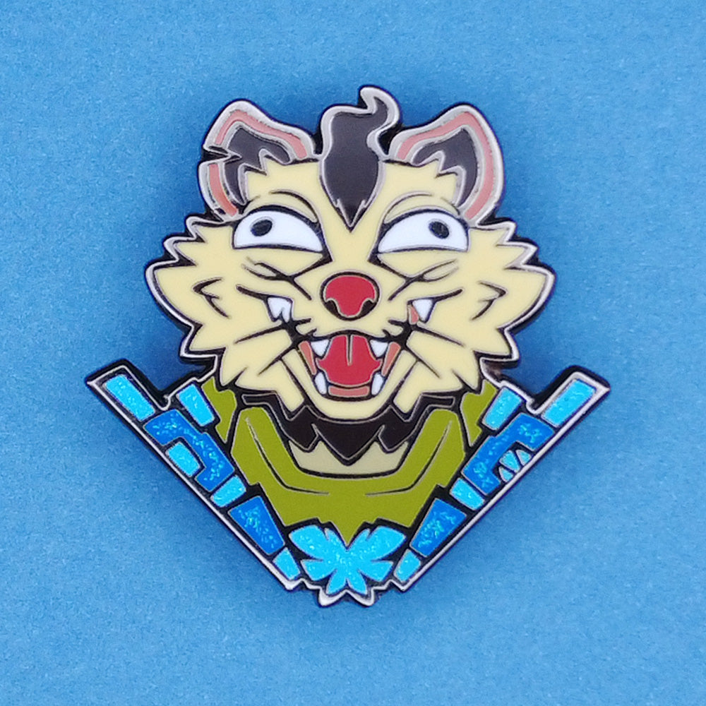 Furry Royale Solos Round 1 Enamel Pin