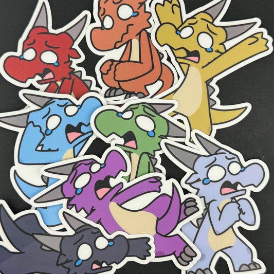 Screaming Kobold Stickers