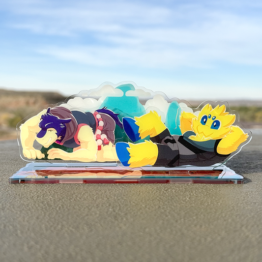 Pico and Ten Isle Set - Mega Game Hijinks Standee