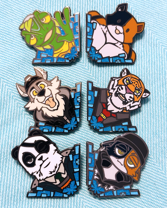Furry Royale Solos Round 2 Enamel Pin