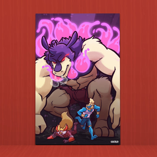 Macro Print - Ten-raged