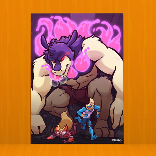 Micro Print - Ten-raged