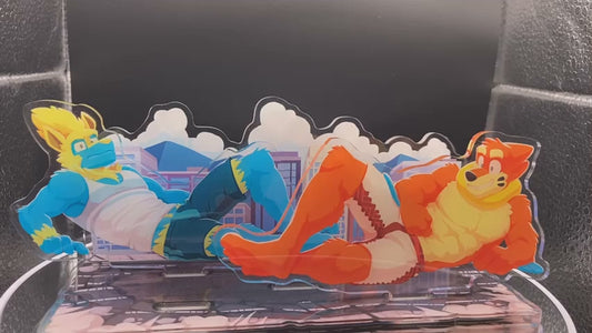 Buizilla and Trick City Set - Mega Game Hijinks Standee