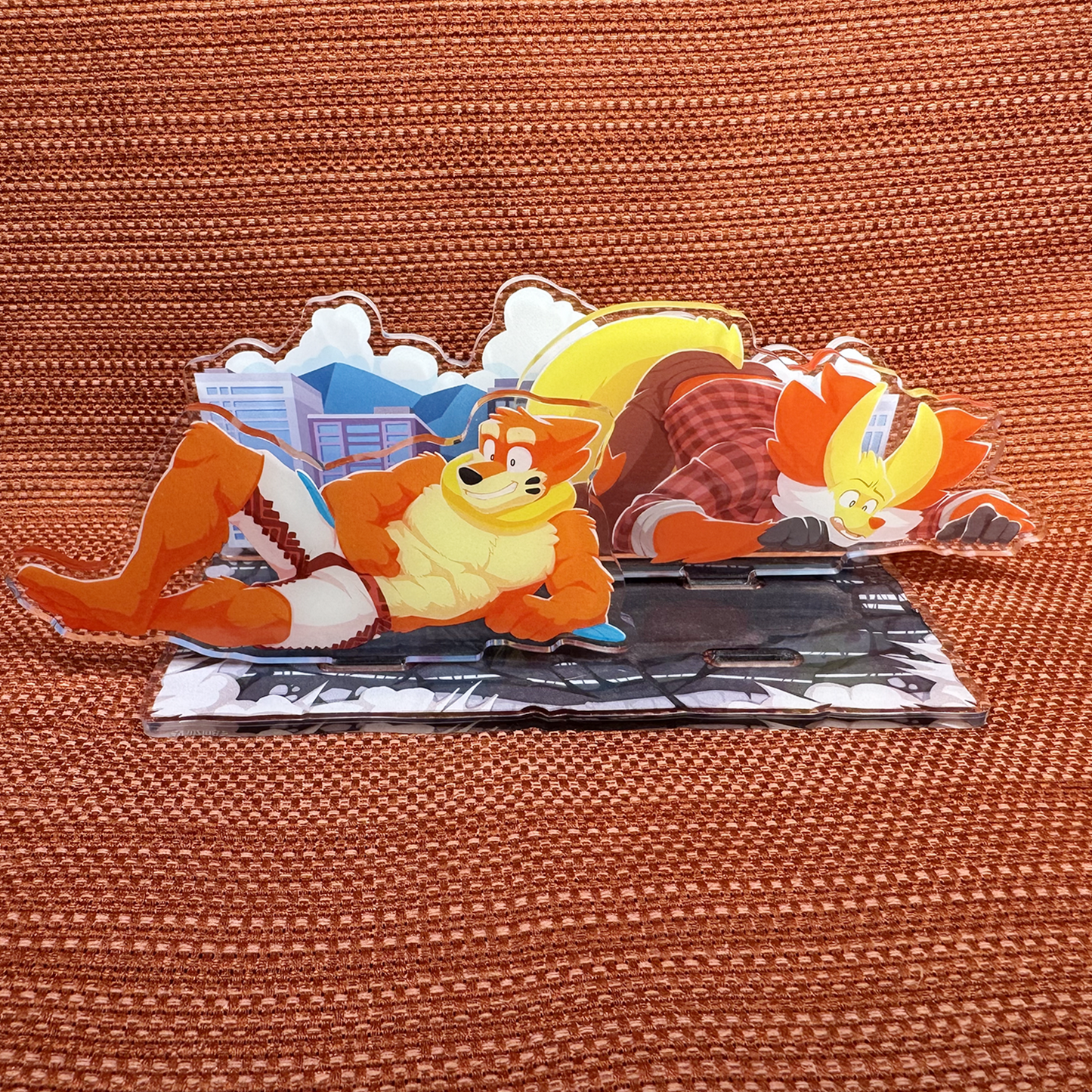 Flint Acrylic Standee