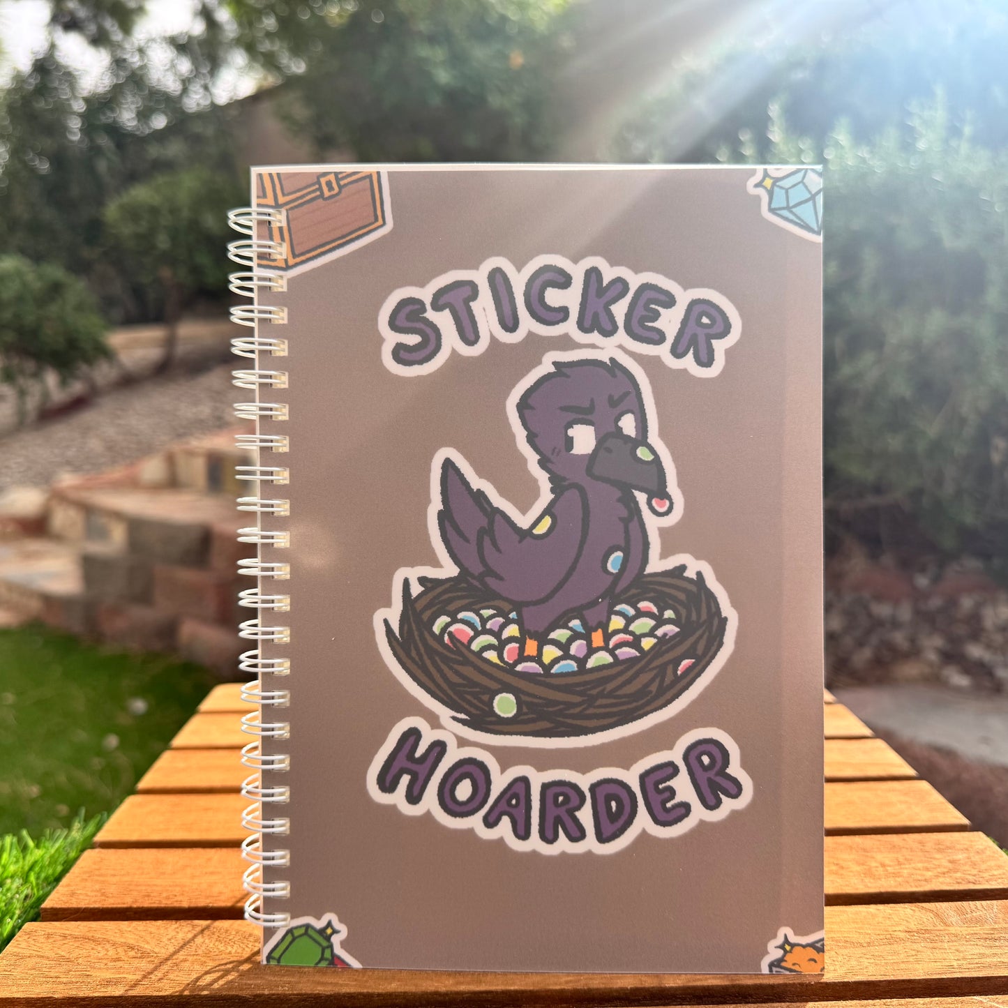 Sticker Hoarder Reusable Sticker Book
