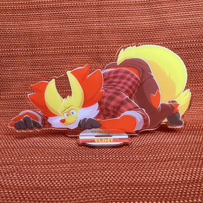 XL Flint Acrylic Standee