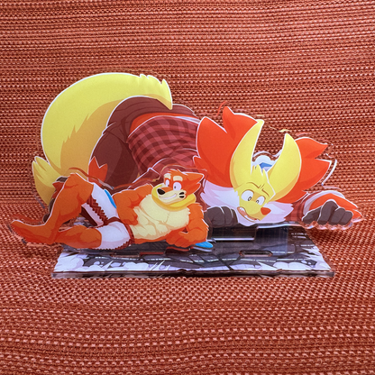 XL Flint Acrylic Standee