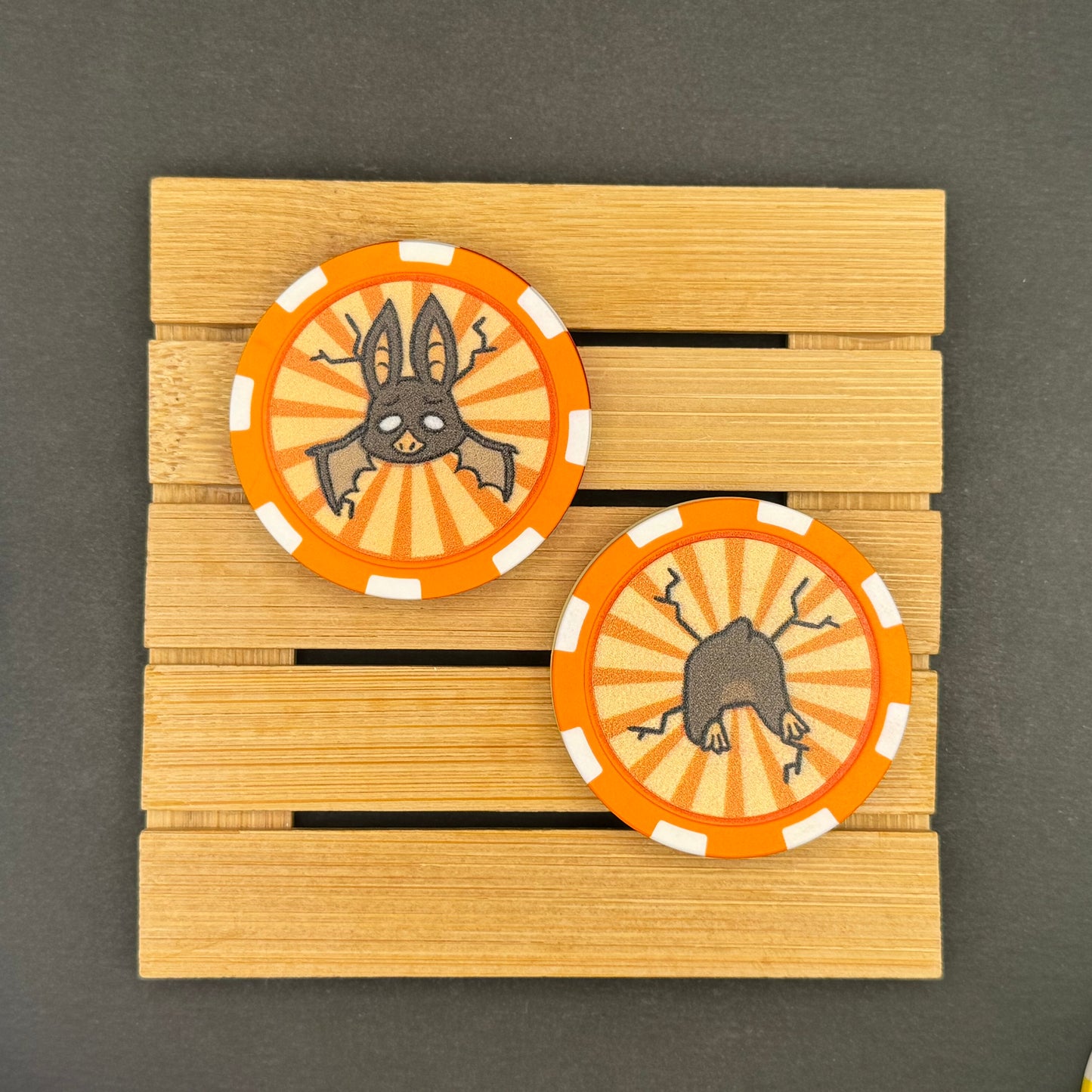 Stuck Critter Poker Chip