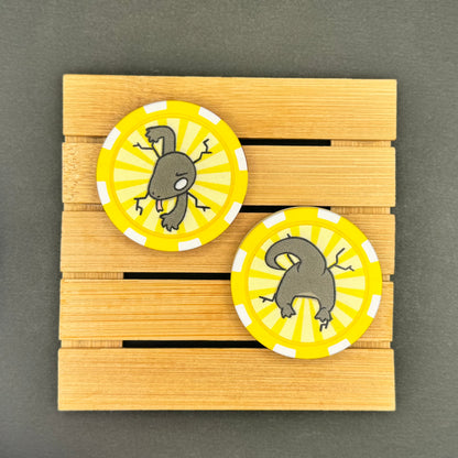 Stuck Critter Poker Chip