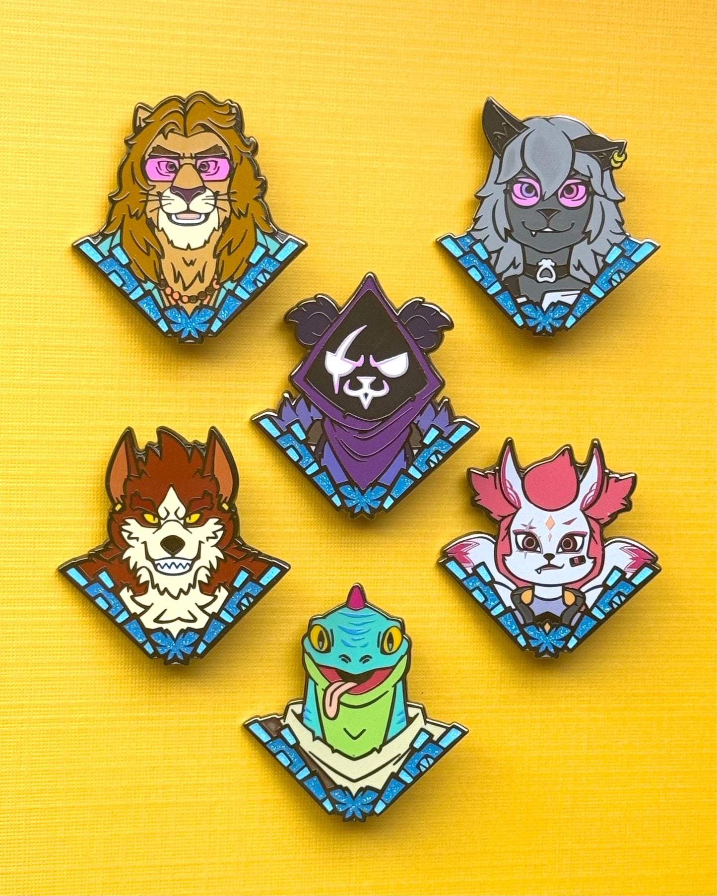 Furry Royale Solos Round 3 Enamel Pin