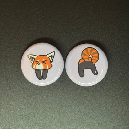 Stuck Critter Button Pin