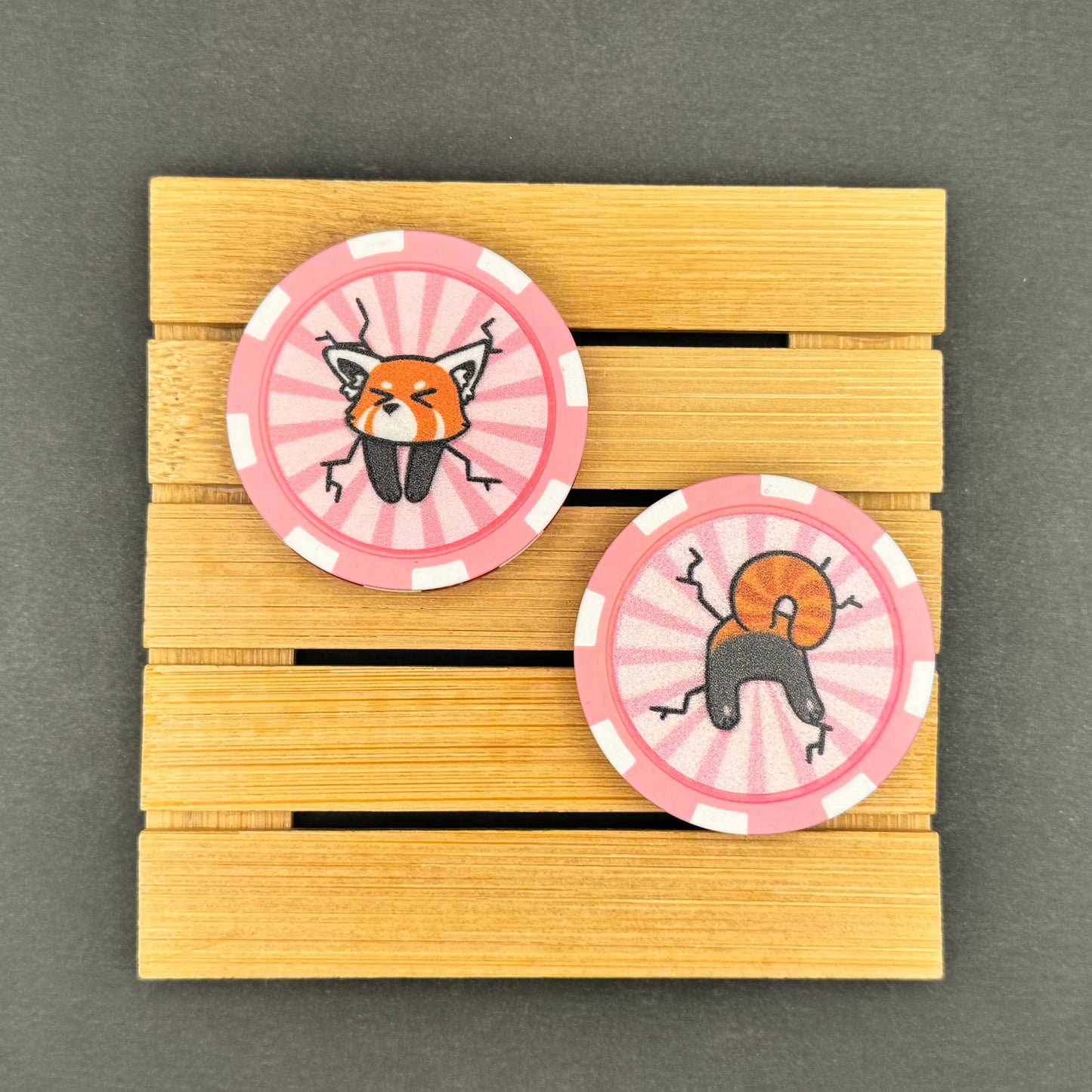 Stuck Critter Poker Chip