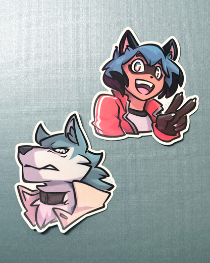 BNAnimal Vinyl Stickers