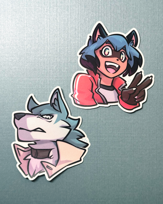 BNAnimal Vinyl Stickers