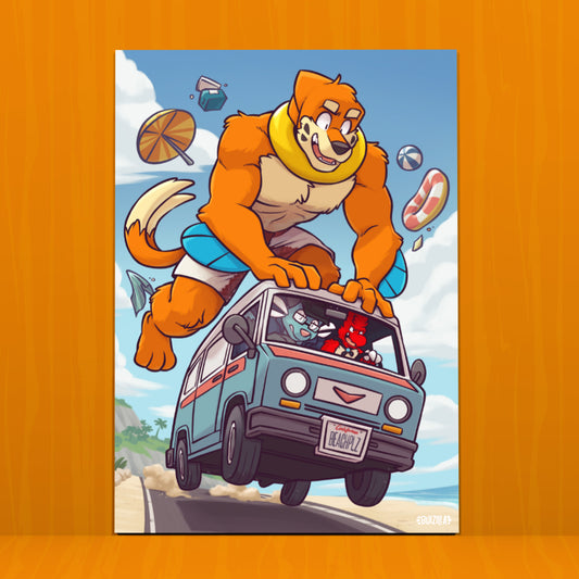 Micro Print - Beach Trippin'