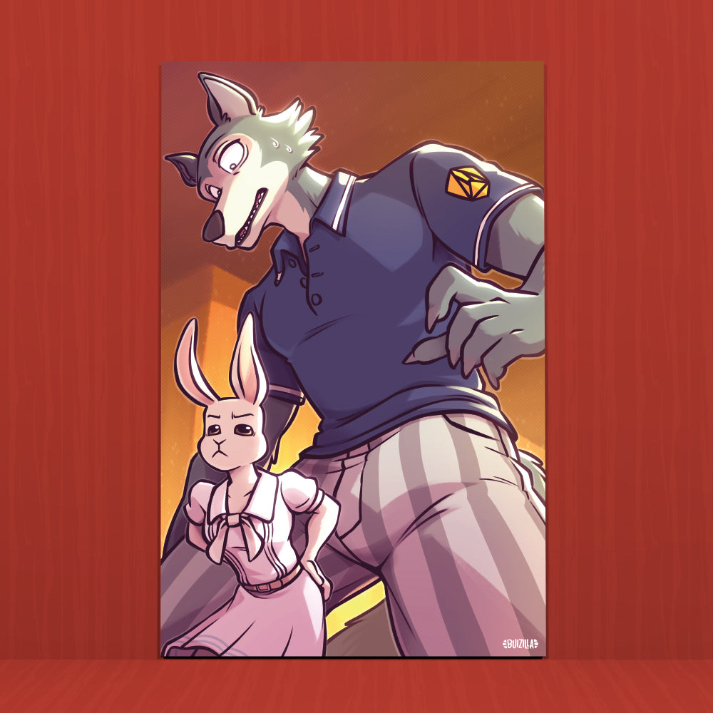 Macro Print - Beast Beats