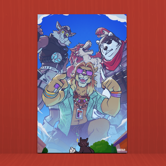 Macro Print - Big Victory Royale