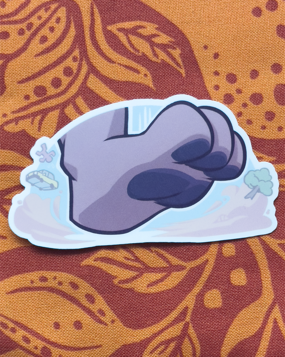 Big Steppies Vinyl Sticker