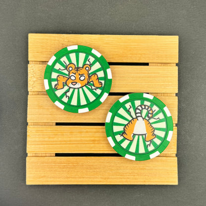 Stuck Critter Poker Chip