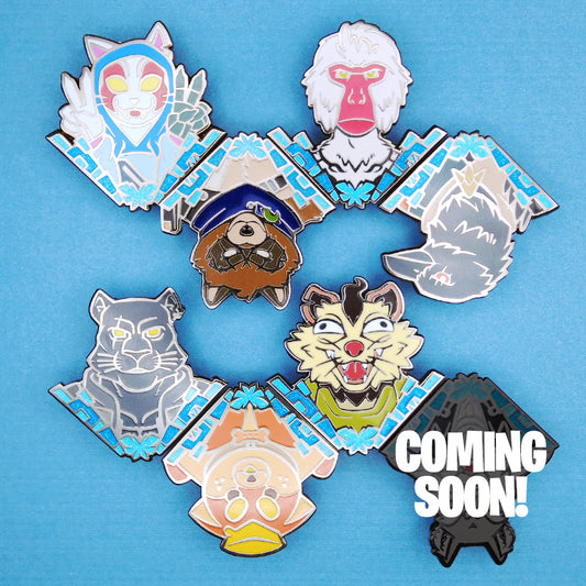 Furry Royale Solos Round 1 Enamel Pin