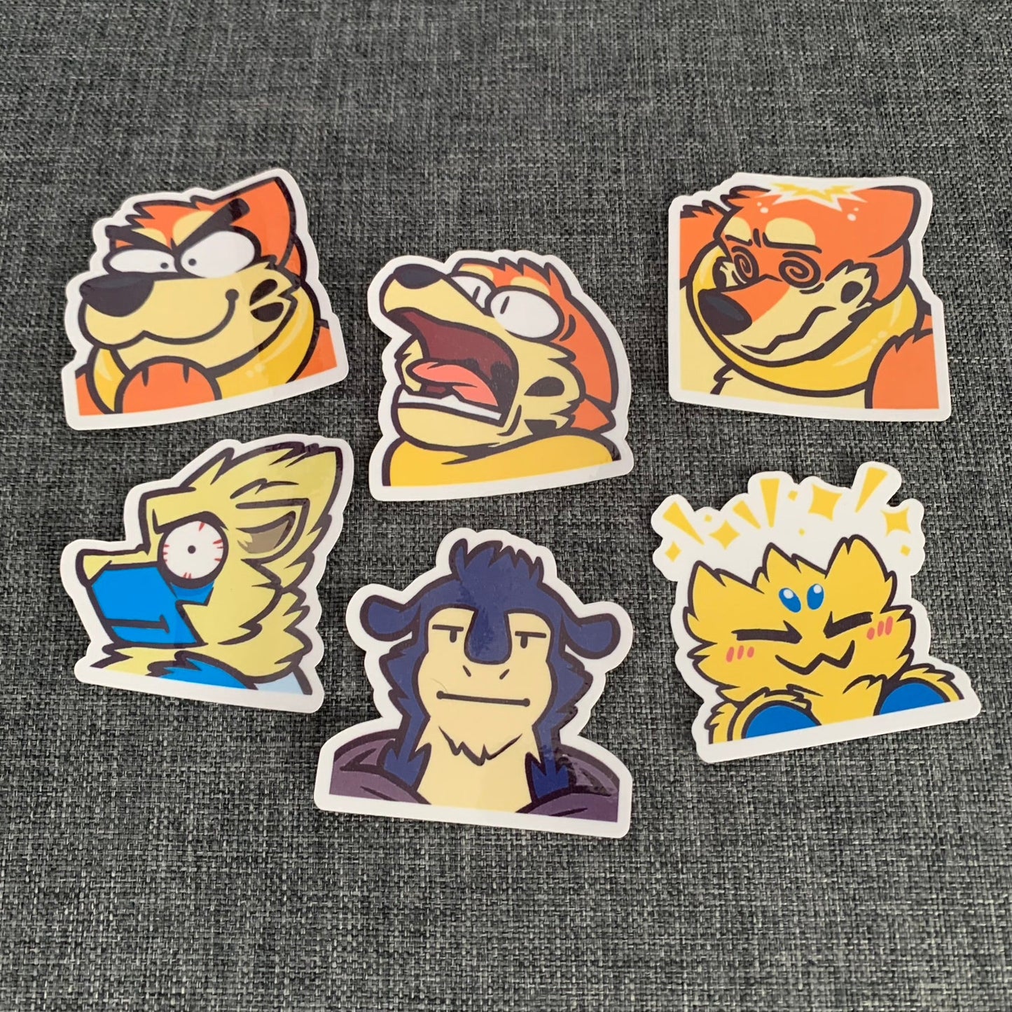 Original Emote Sticker Set Vol 1