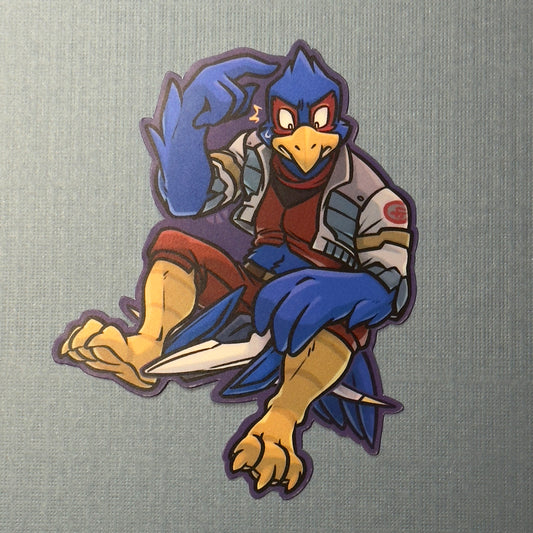 Macro Falcon Vinyl Sticker