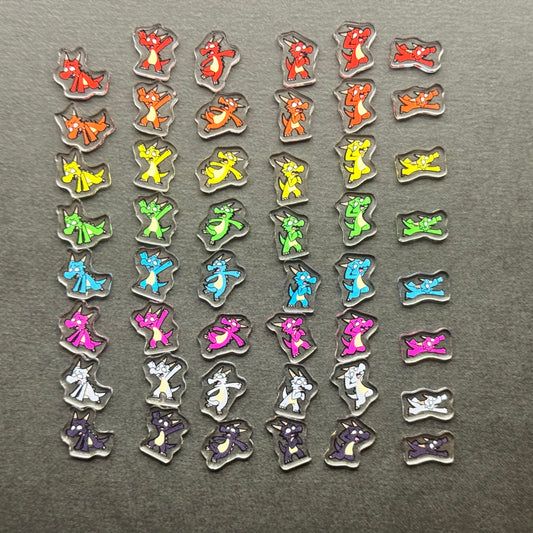 Screaming Kobold Acrylic Charms Random Pack