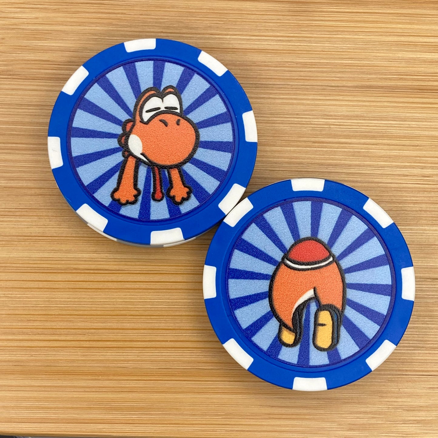 Stuck Yoshi Poker Chip