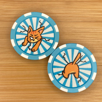 Stuck Critter Poker Chip