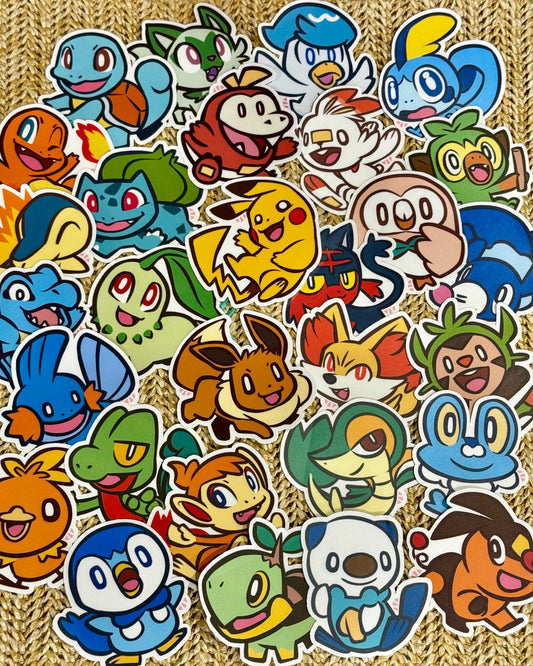 Mon Starters Vinyl Sticker