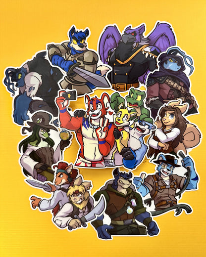 Virtual Pets Vinyl Sticker