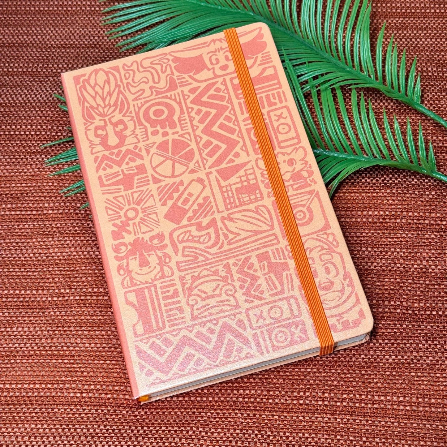 Big Island Leatherette Notebook (Outgrow Orange)