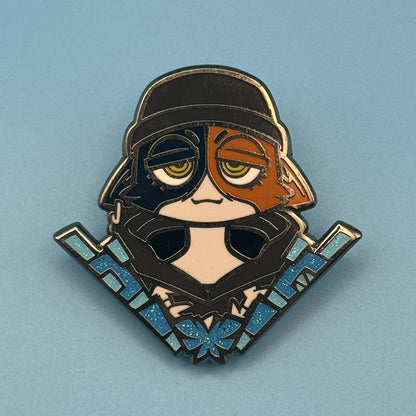 Furry Royale Solos Round 2 Enamel Pin