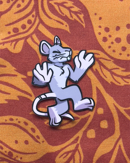 Squished Micro Vinyl Sticker