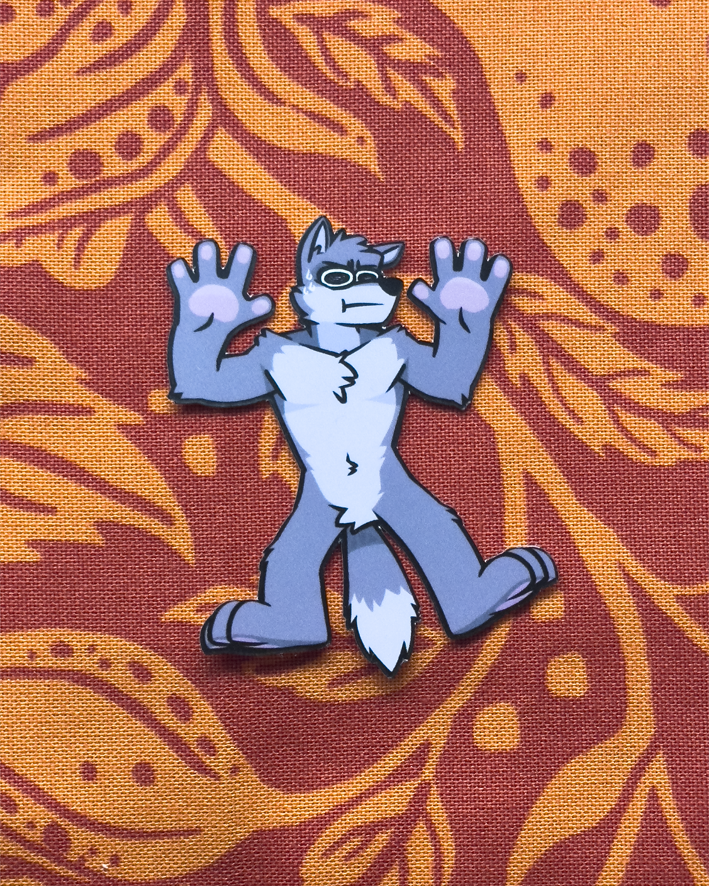 Squished Micro Vinyl Sticker
